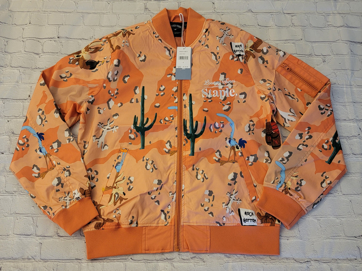 Staple X Looney Tunes Men's Dessert Bomber Jacket