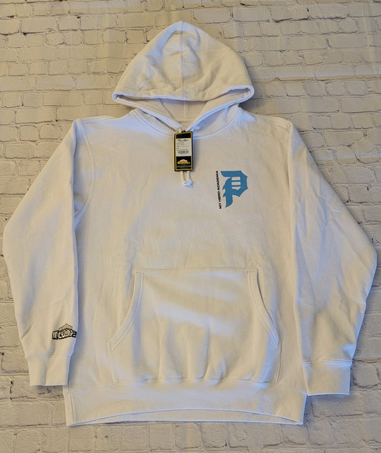 Primitive X My Hero Academia White Hoodie