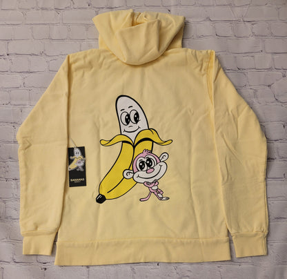 Bananas Monkey Youth Logo Hoodie (Mellow Yellow)