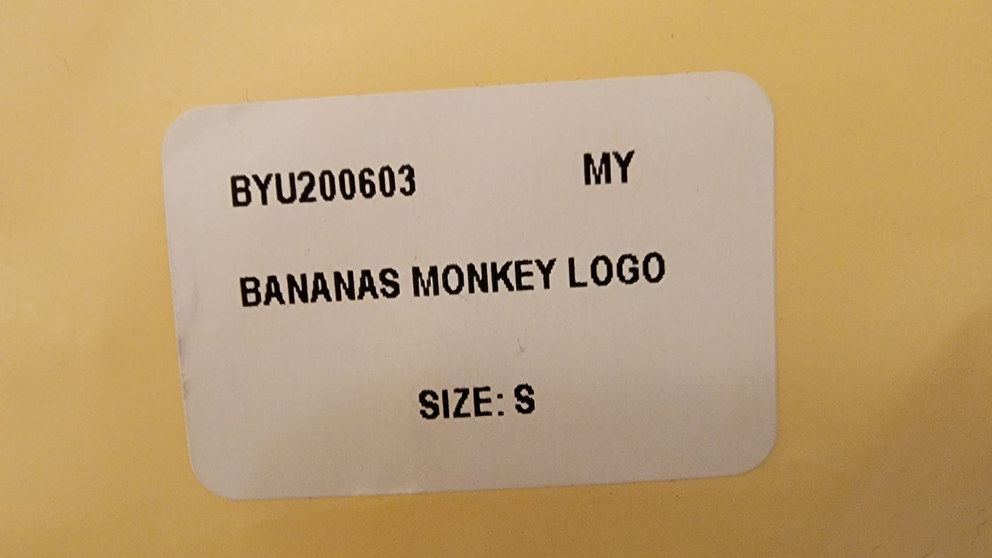 Bananas Monkey Youth Logo Hoodie (Mellow Yellow)