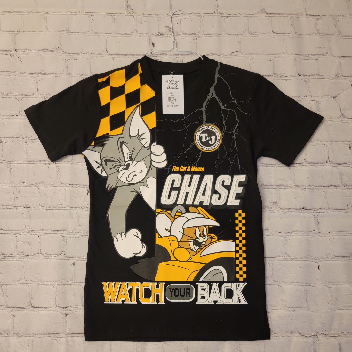 Tom & Jerry Watch You Back Tee