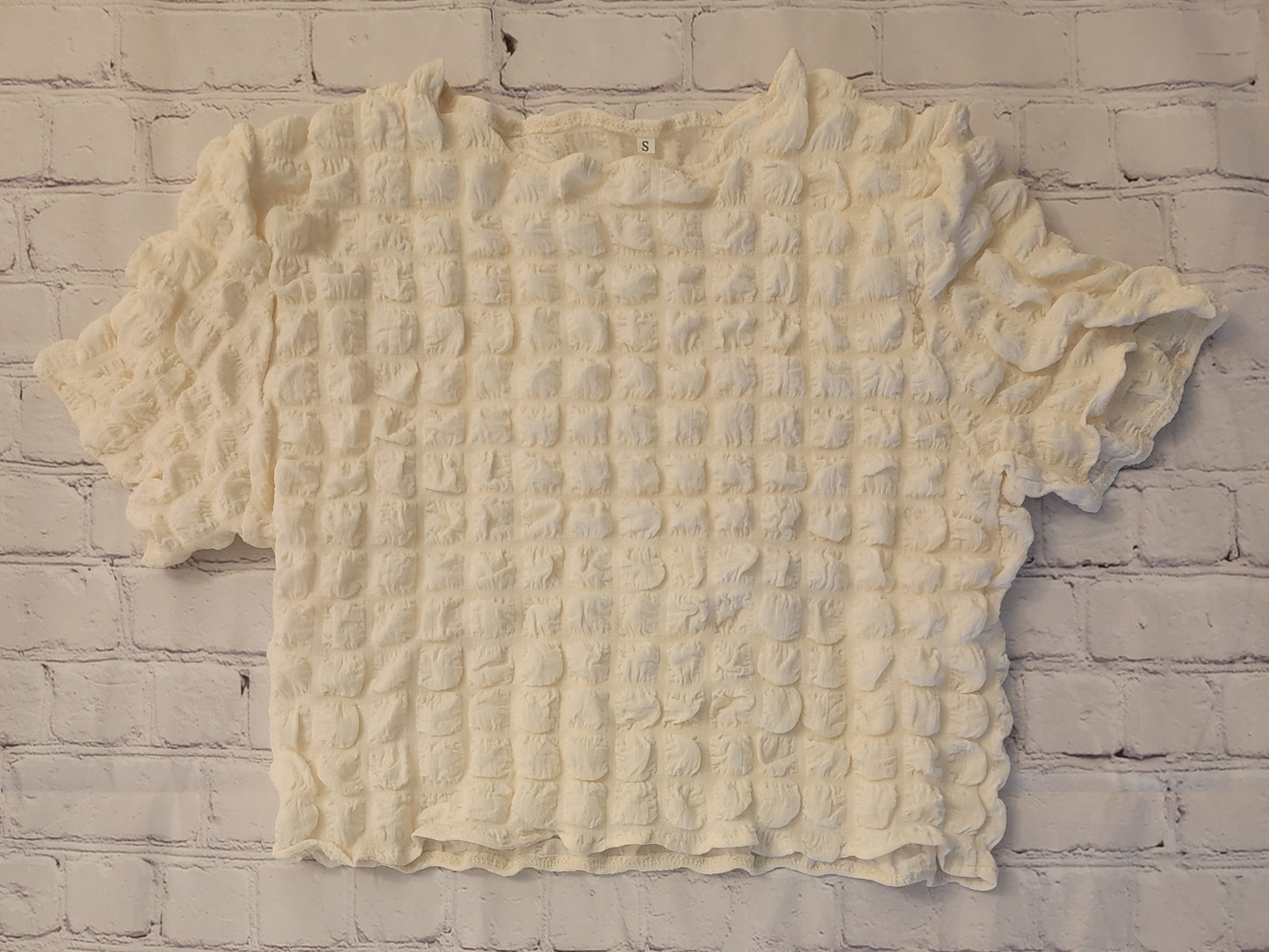 Pineapple Bubble Shirts (Cream)