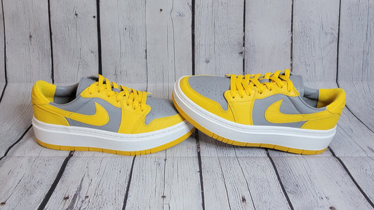 Wmns Air Jordan 1 Elevate Low 'Cement Grey Varsity Maize' DH7004 017