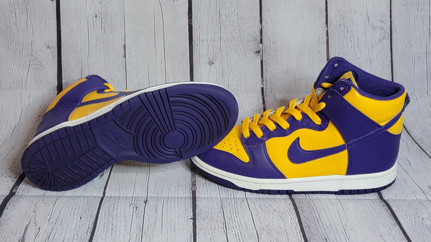 Nike Dunk High GS 'Lakers' DZ4454 500