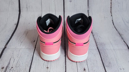 Air Jordan 1 Mid GS 'Coral Chalk' 554725 662